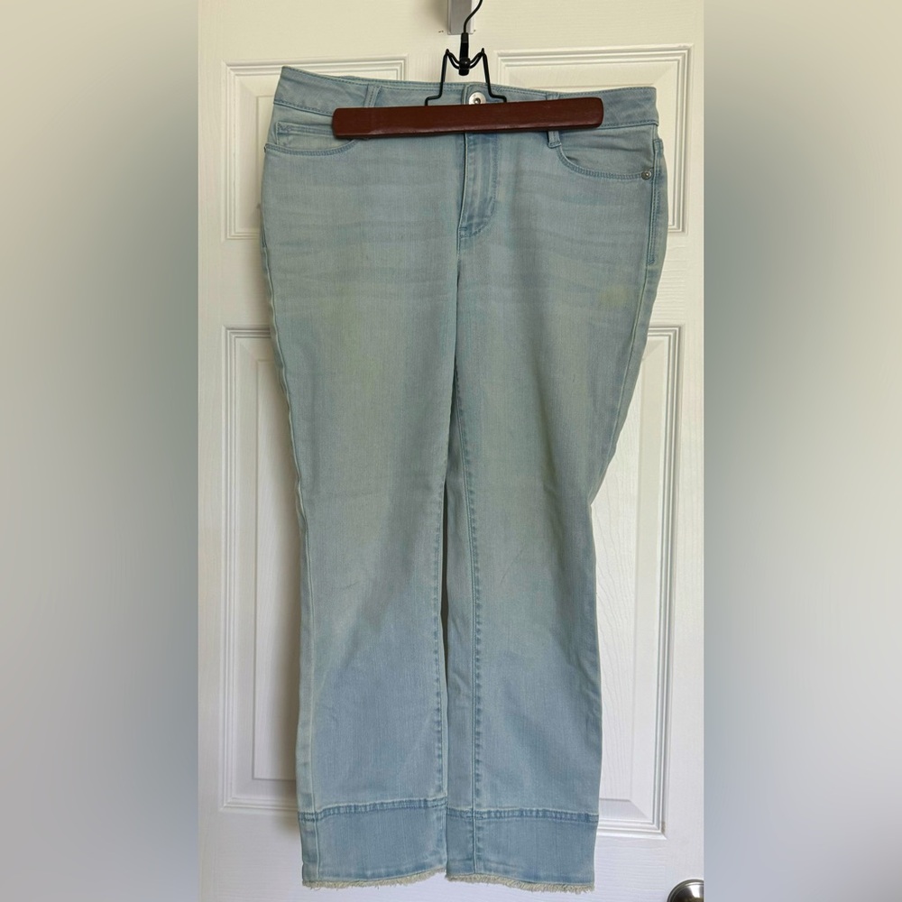 J.Jill Cropped Denim jeans- size 4